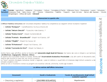 Tablet Screenshot of istruzione.empolese-valdelsa.it