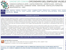 Tablet Screenshot of formazione.empolese-valdelsa.it